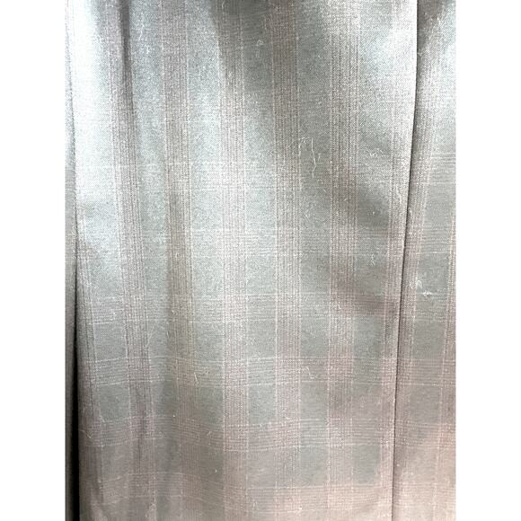 Ted Baker London Endurance 42R Wool Charcoal Gray w/ Purple Plaid Design Blazer - Picture 11 of 11